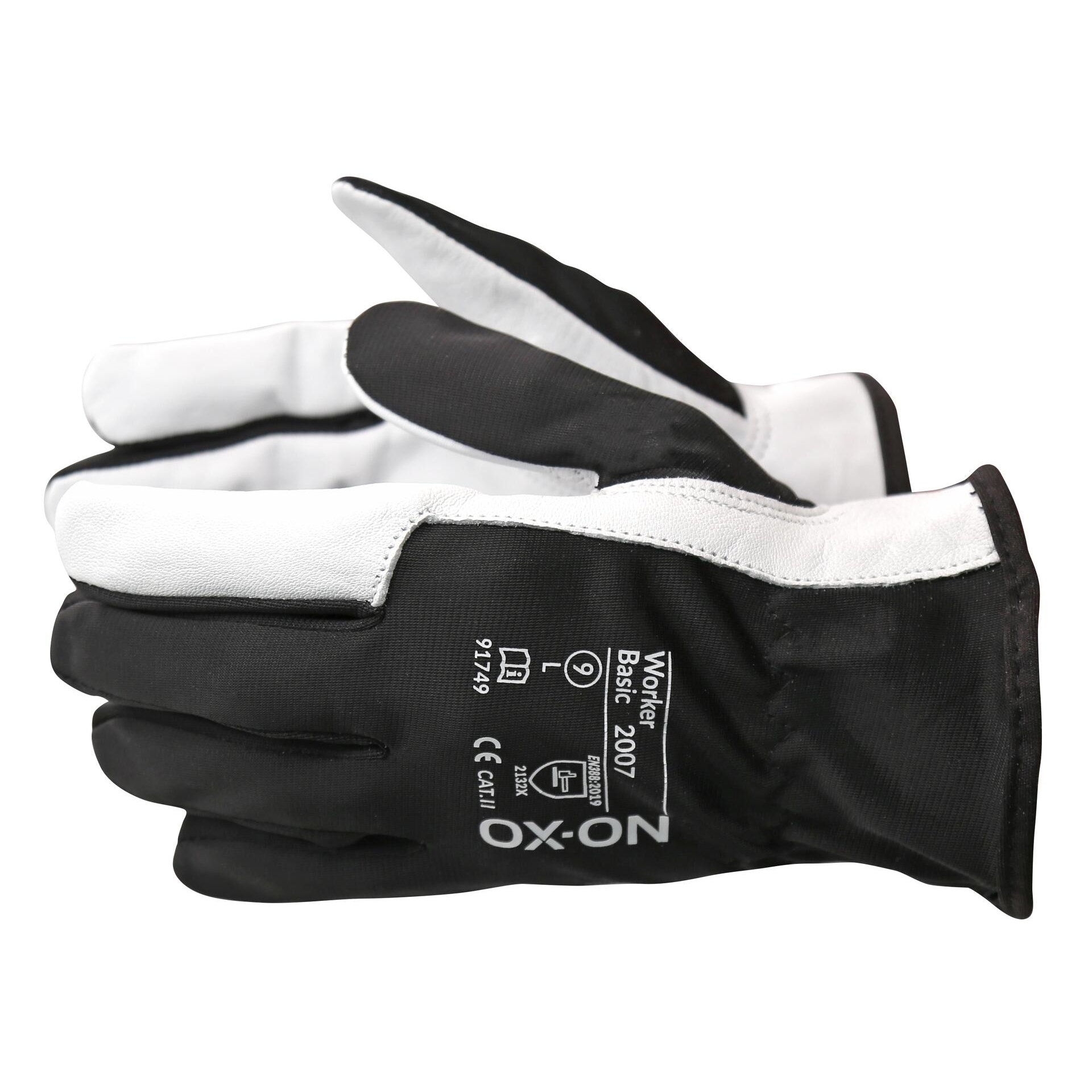 Arbeitshandschuhe Polyester/Leder