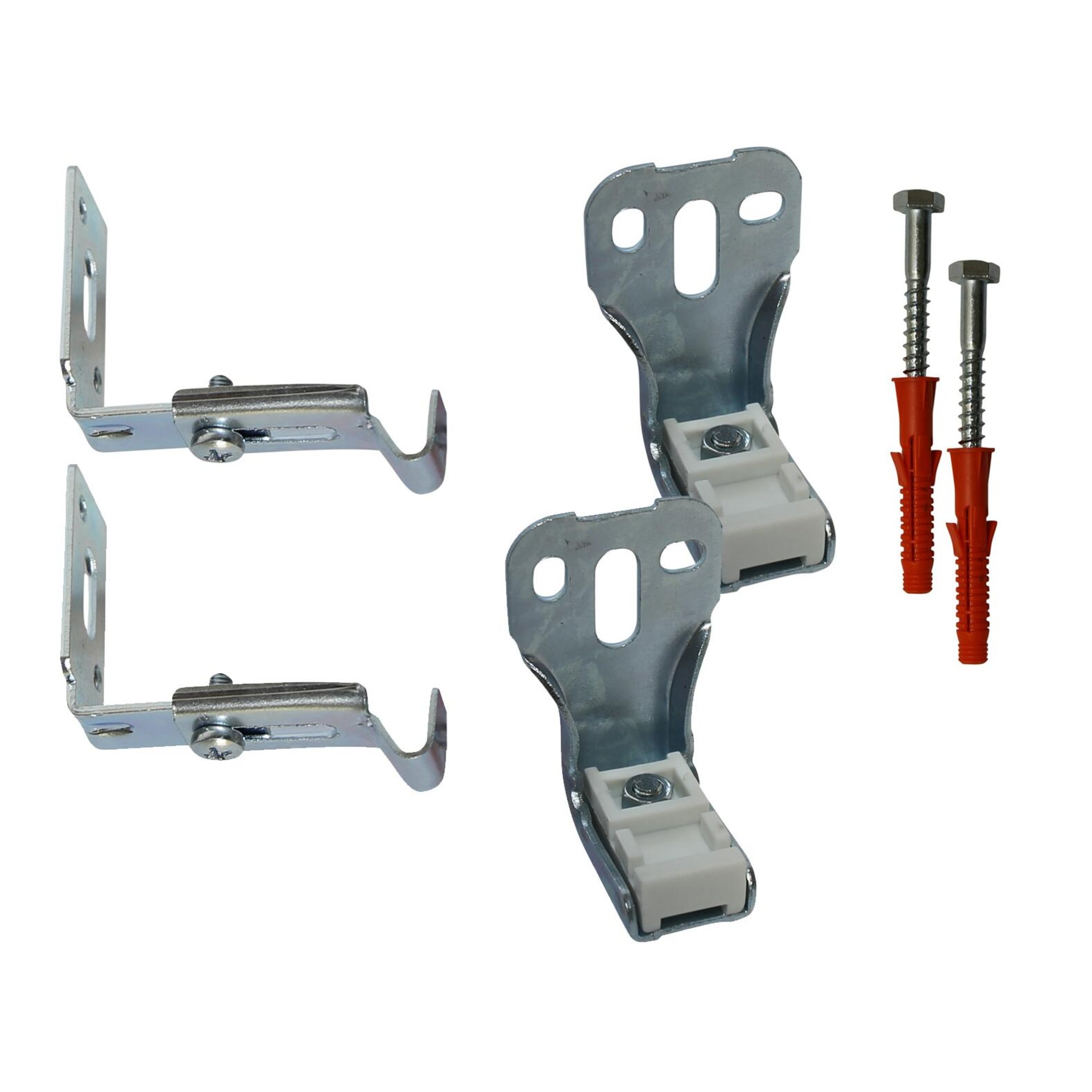 Universal-Heizkörperwandkonsolenset 4 Teile