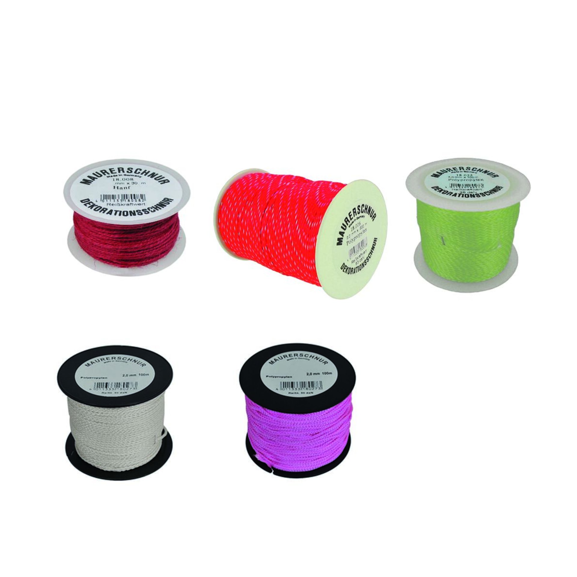 MAURERSCHNUR PP ROT 200X3,0 18.009