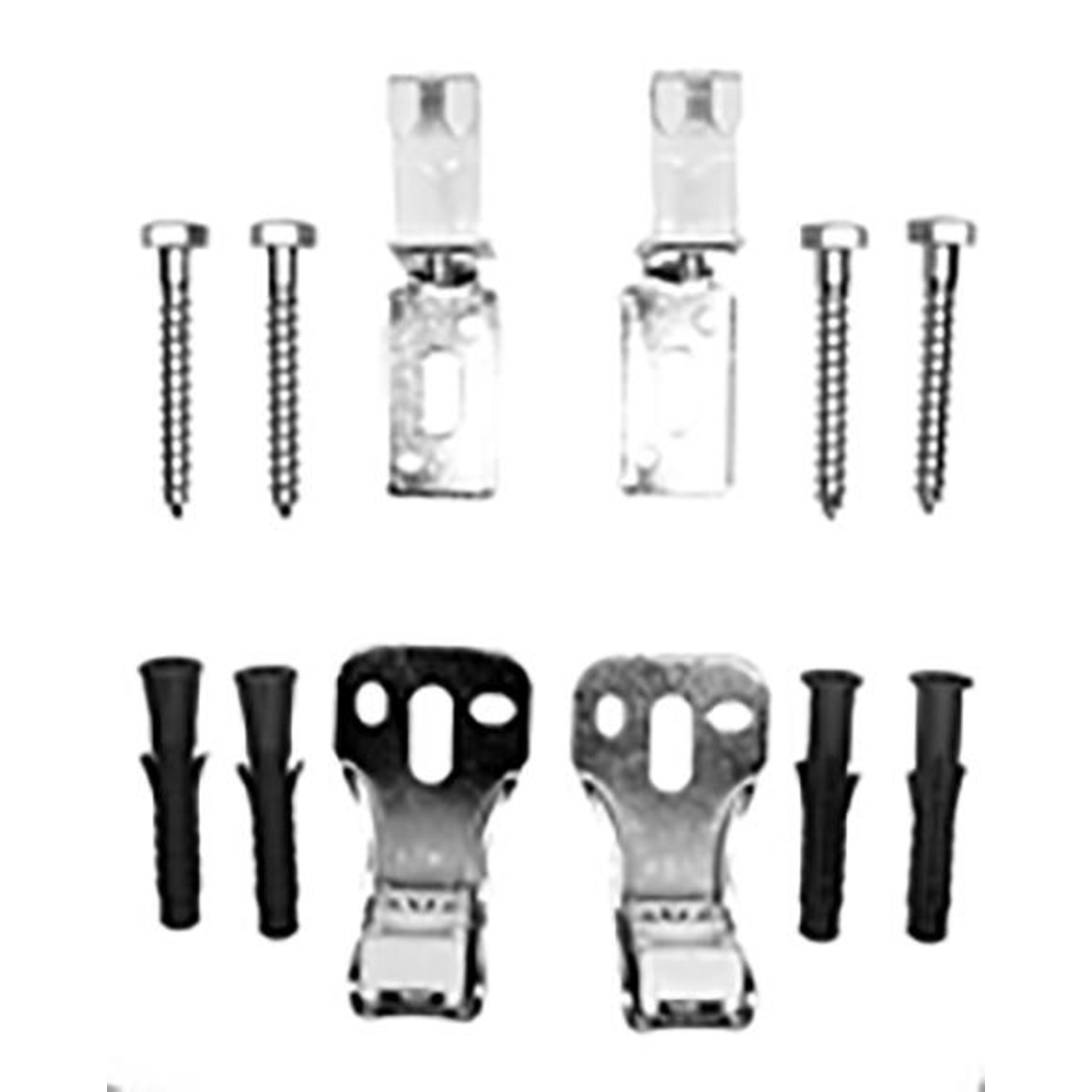 UNI-Konsolensets Heizkörp. ohne Halt. (Halt 6,5)