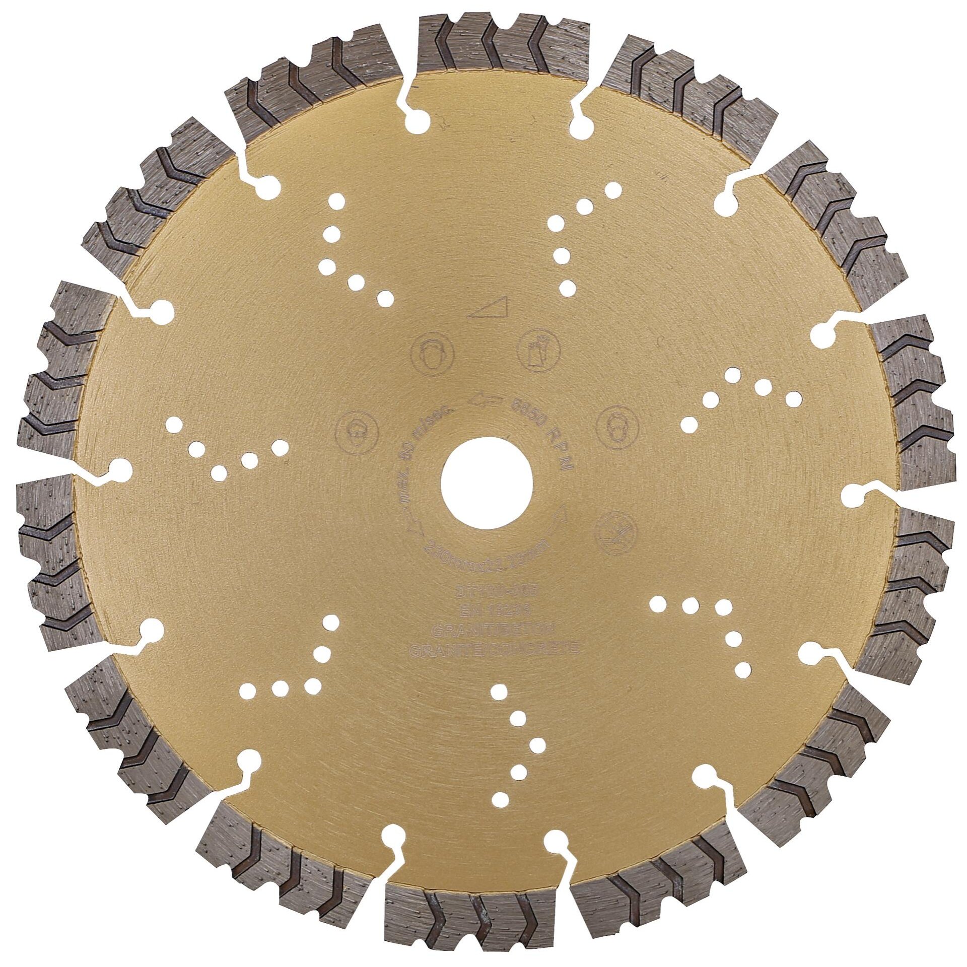 Dia-Scheibe "GIANT" 125 mm / Bohrung 22,2 mm