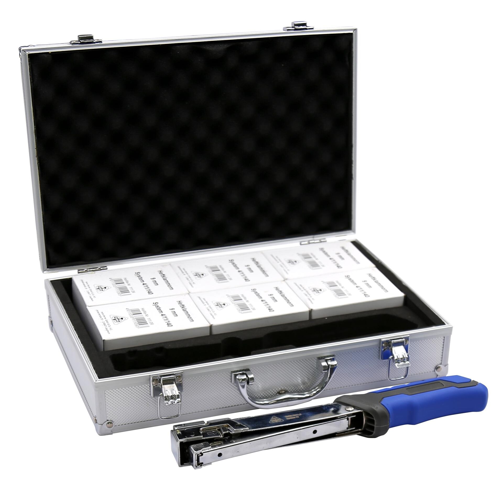 HAMMER-TACKER-SET I. ALUMINUIM KOFFER 0871.0