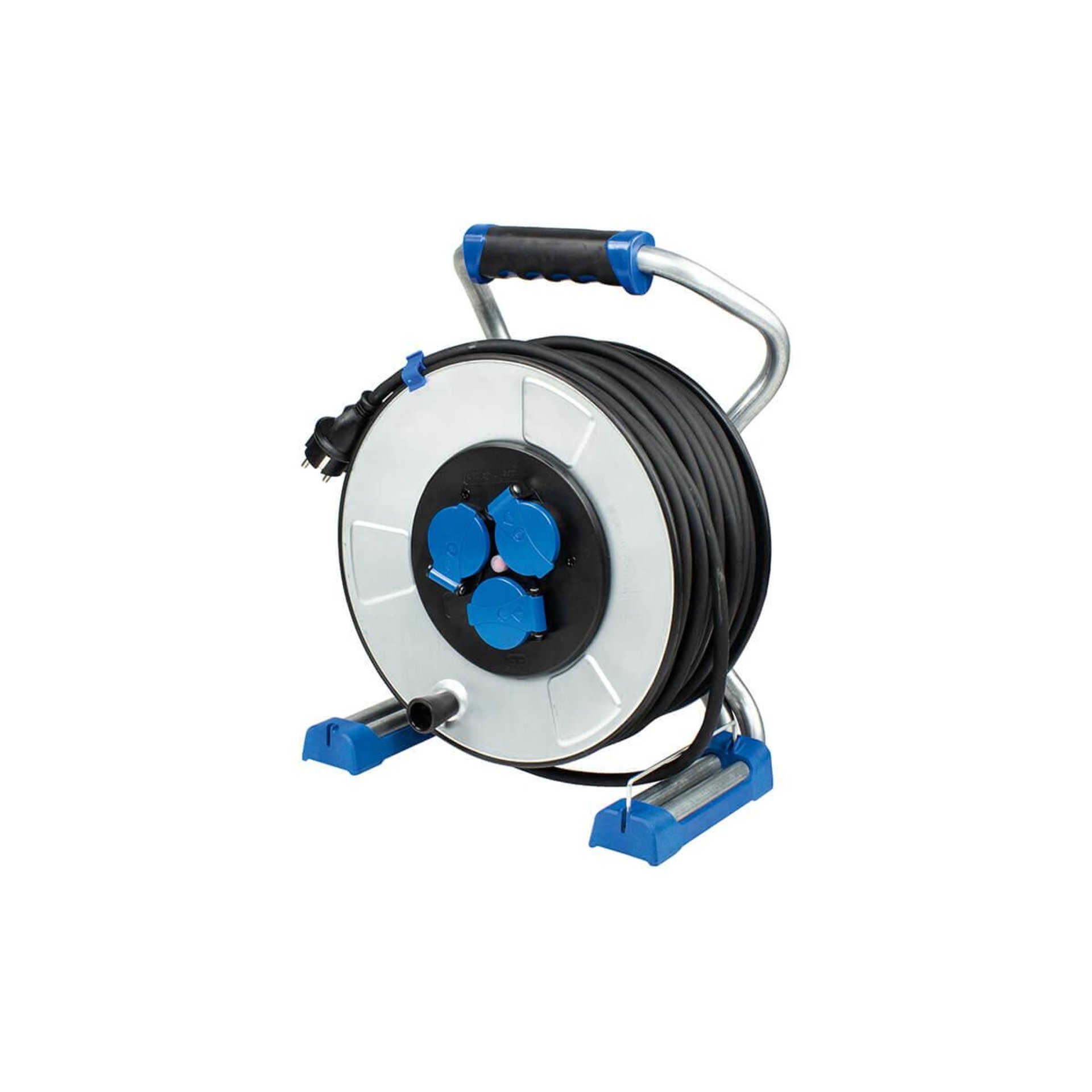 Profi-Kabeltrommel STAHL 40m DGUV geprüft