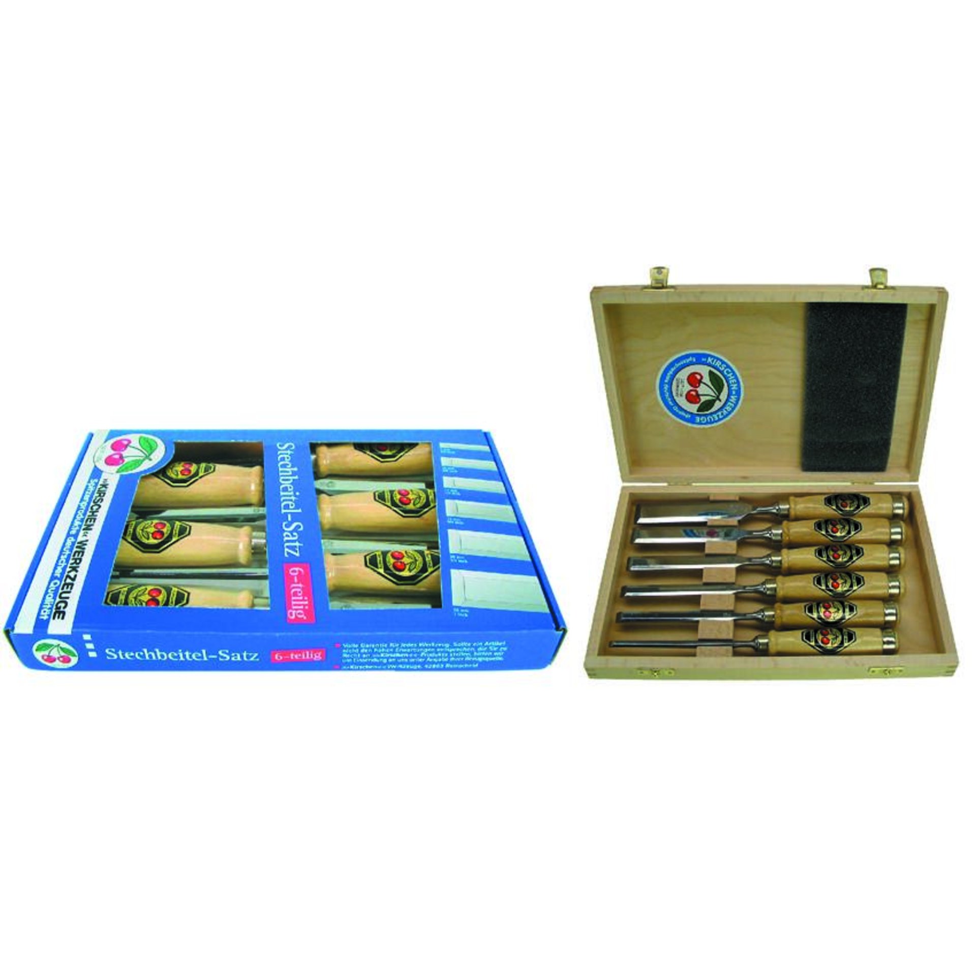 KIRSCHEN-STECHBEITEL-SATZ 12-TLG 1121.0