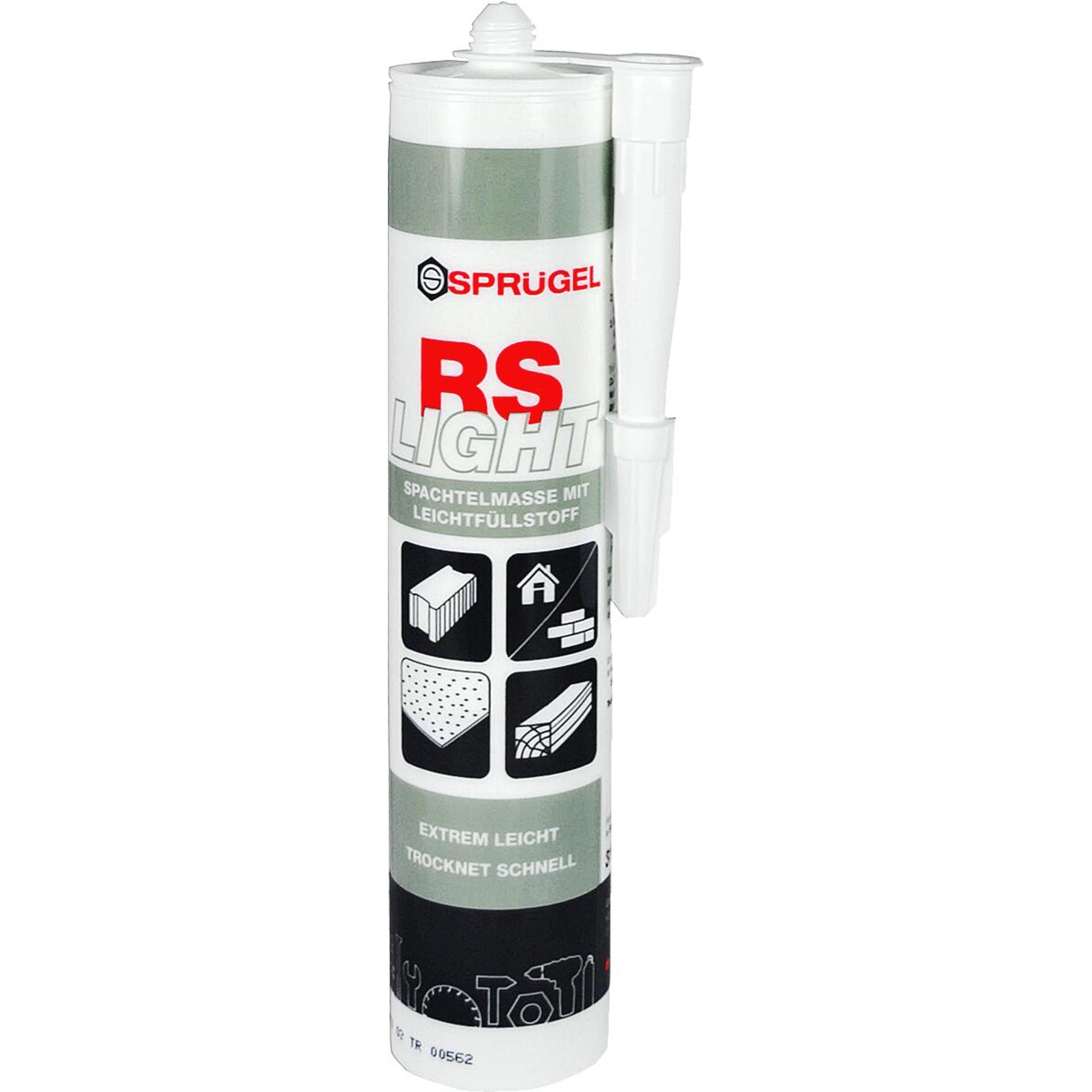 RS Light Spachtelmasse leicht weiß 310 ml