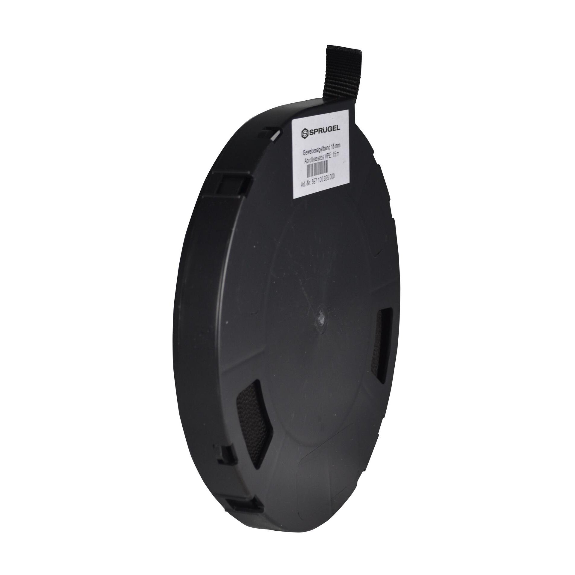 Gewebenagelband 15m-Rolle 15 mm breit / per Rol